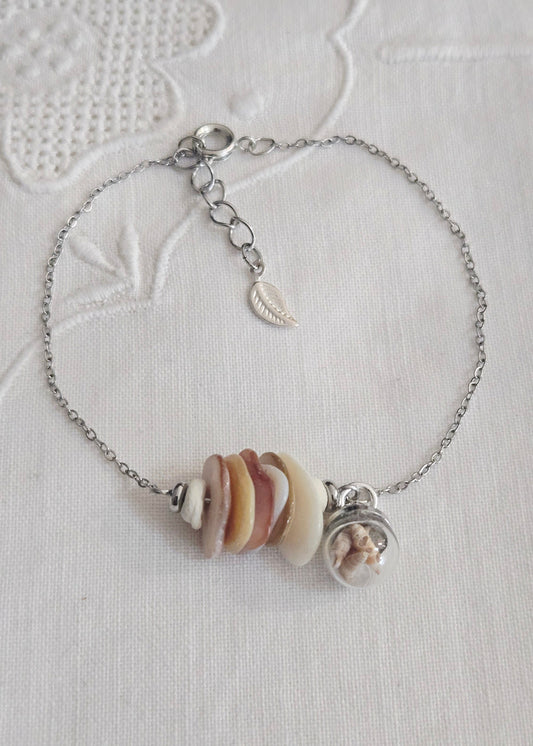 Parure bijoux nacre