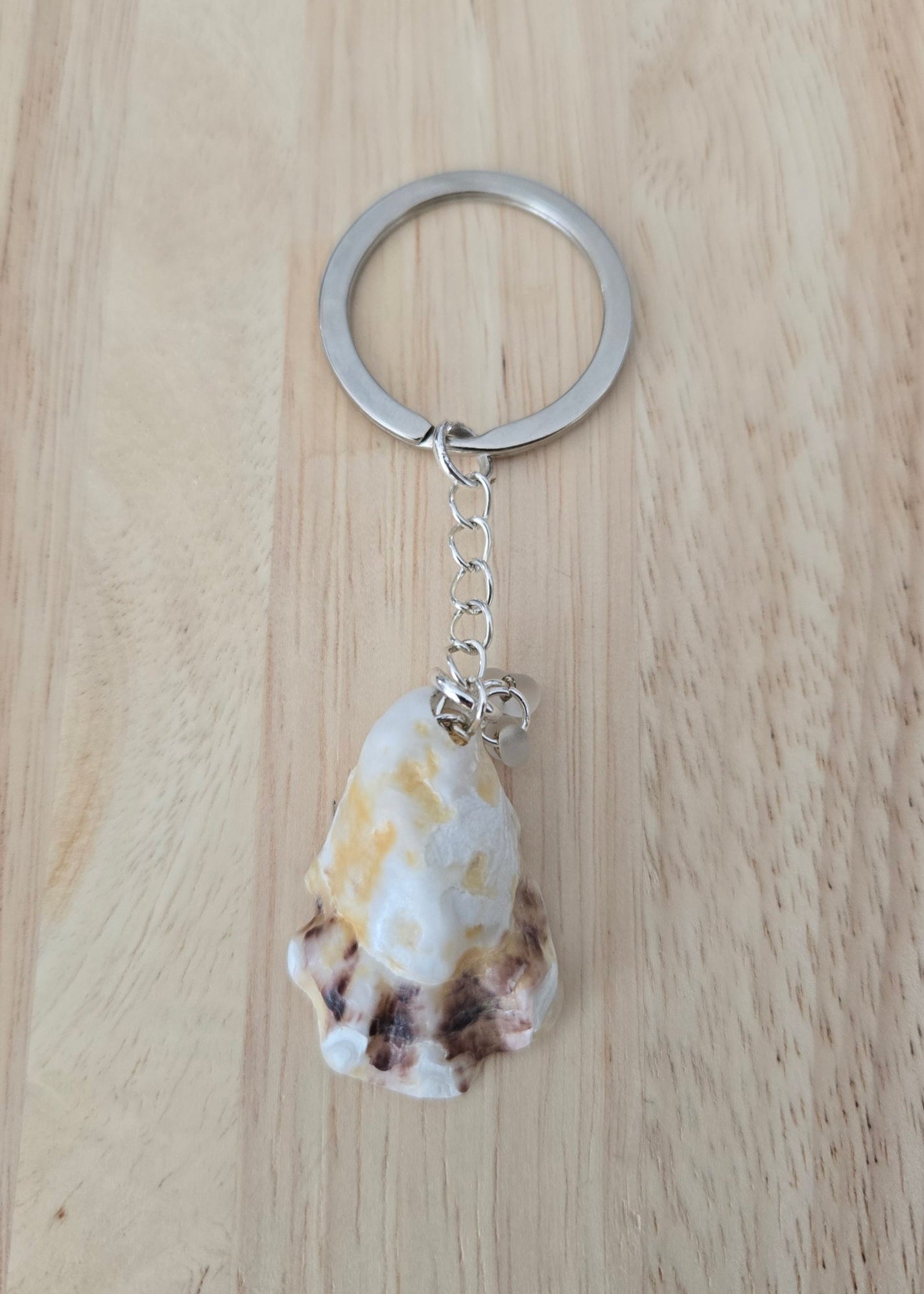 Porte-clés huitre et coquillage