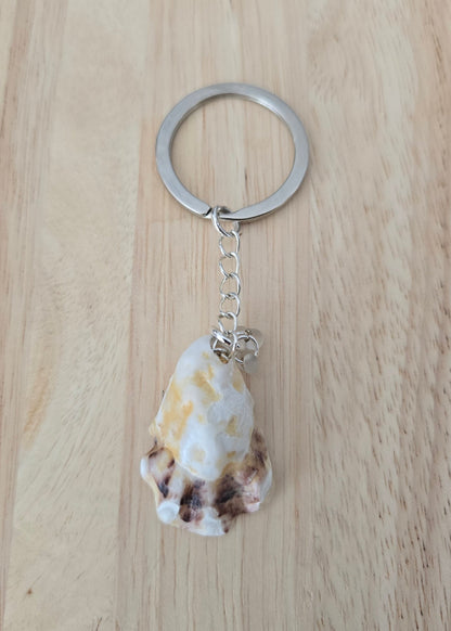 Porte-clés huitre et coquillage