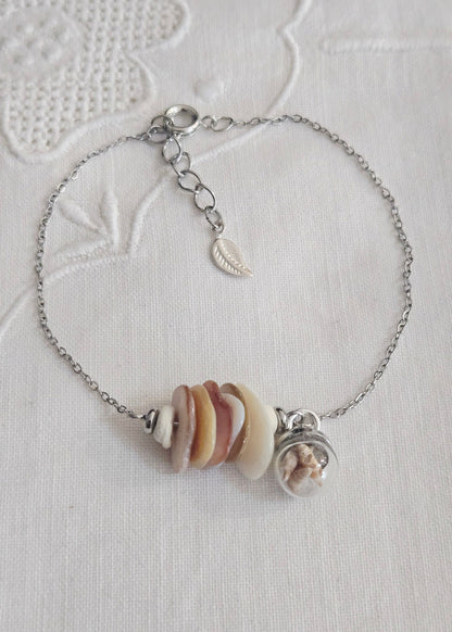 Parure bijoux nacre
