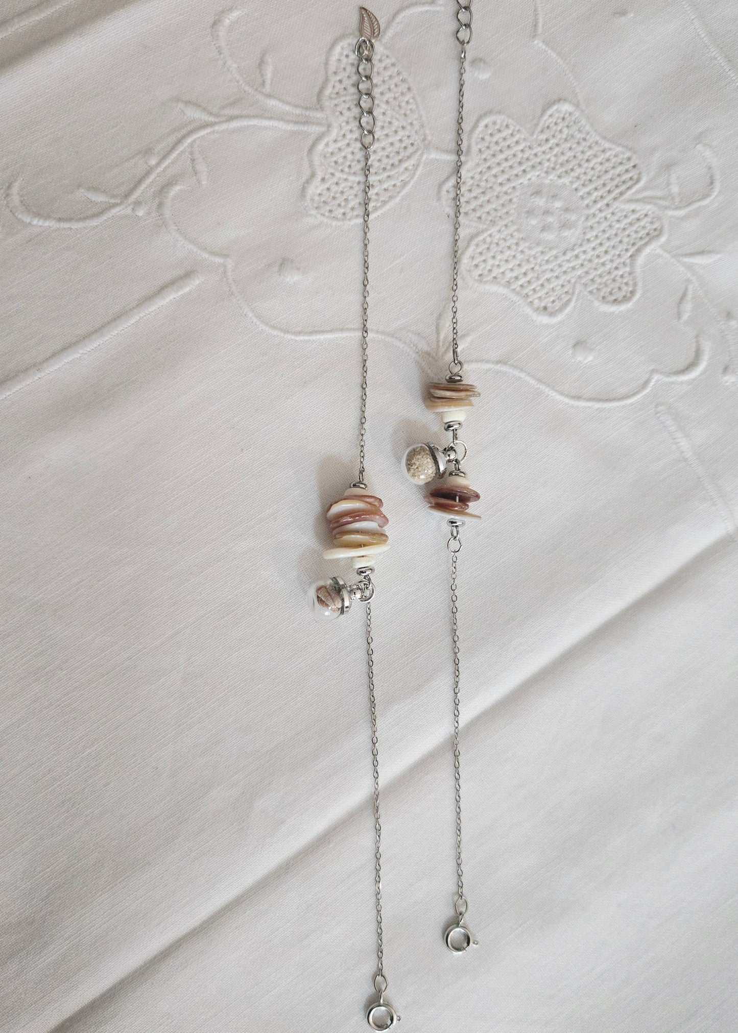 Parure bijoux nacre