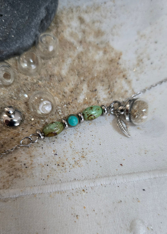 Bracelets perles sable de plage