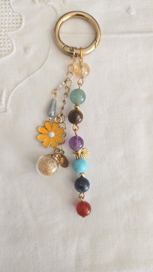 Porte-clés " 7 chakras"