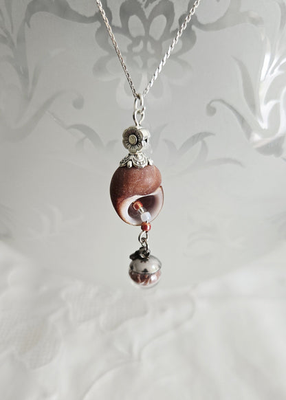 Pendentifs coquillages naturels