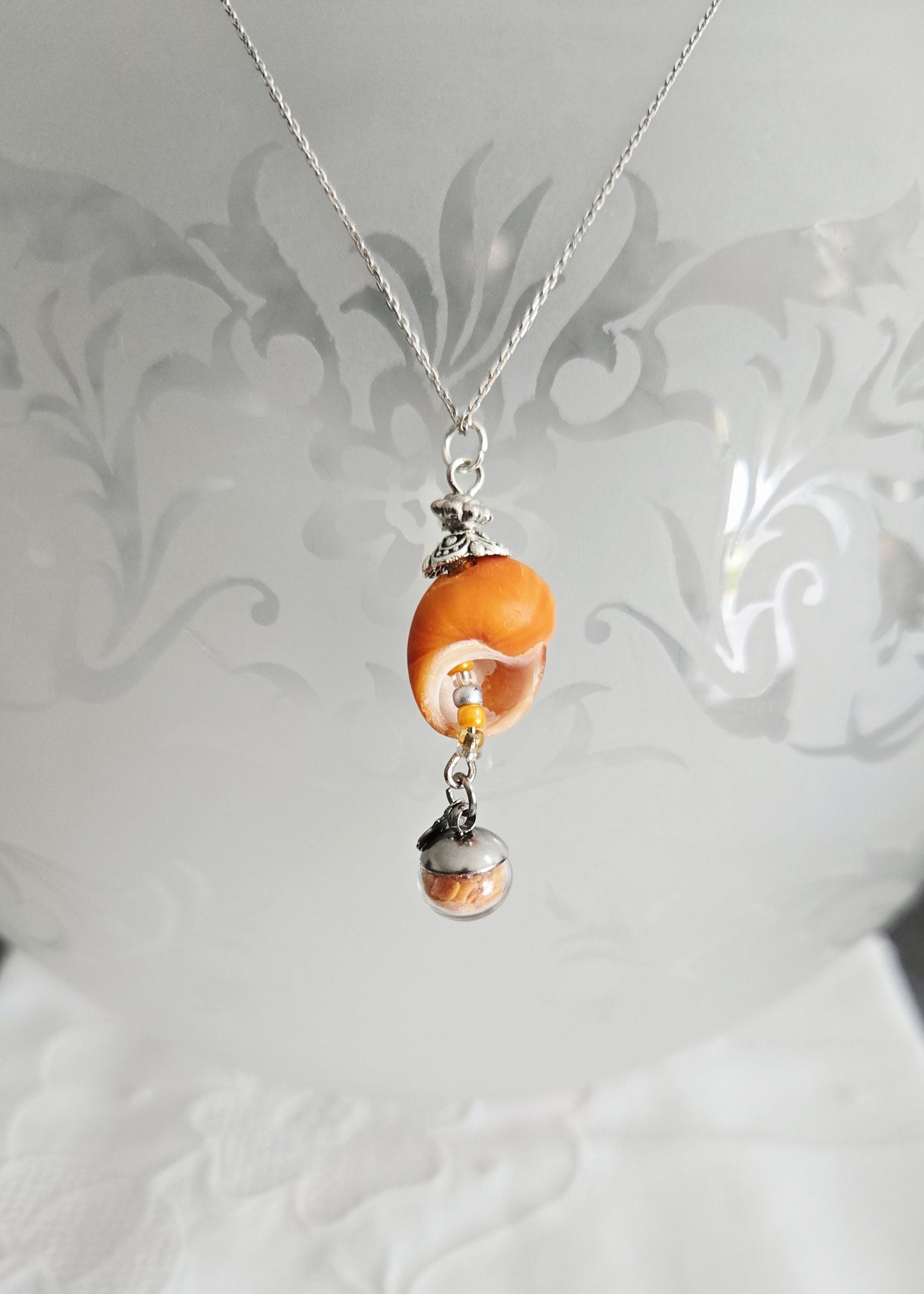 Pendentifs coquillages naturels