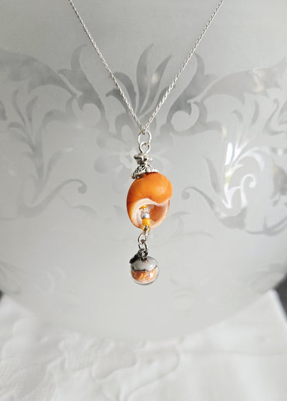 Pendentifs coquillages naturels