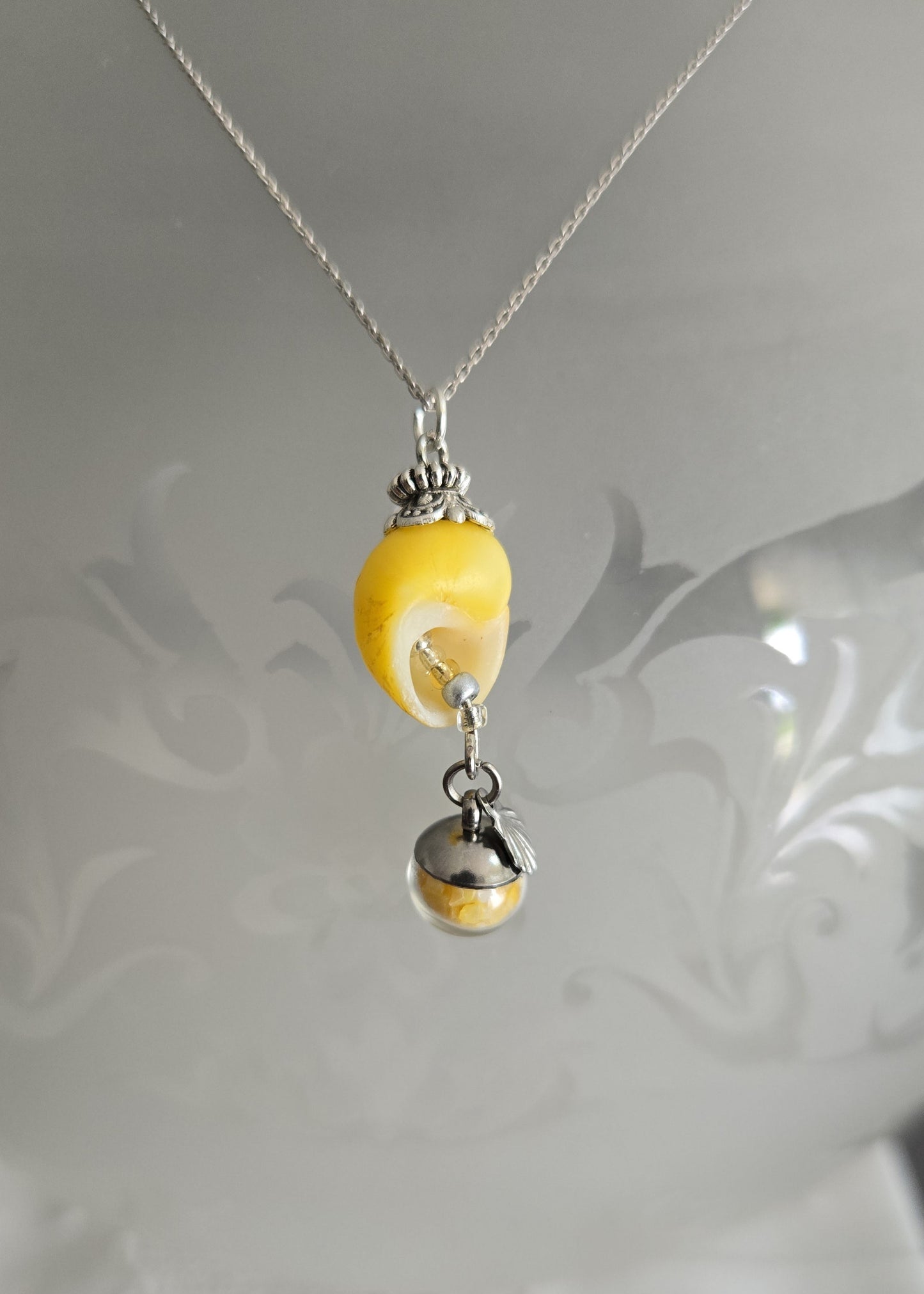 Pendentifs coquillages naturels