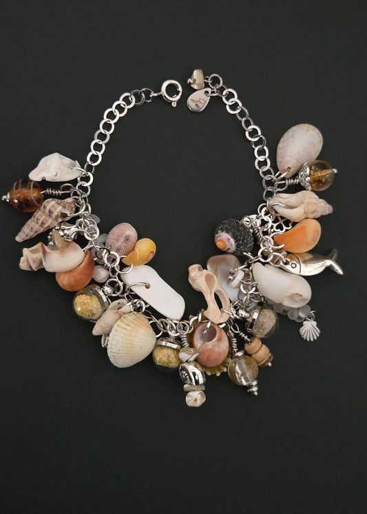 Bracelet coquillages naturels